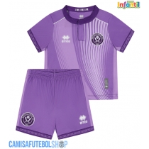 Camisa de time de futebol Sheffield United Replicas 3º Equipamento Infantil 2025-26 Manga Curta (+ Calças curtas)